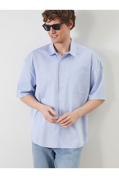 LC Waikiki Comfortable Fit Short Sleeve Men's Shirt
