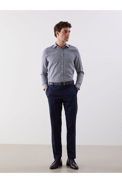LC Waikiki Regular Fit Long Sleeve Gabardine Men's Shirt