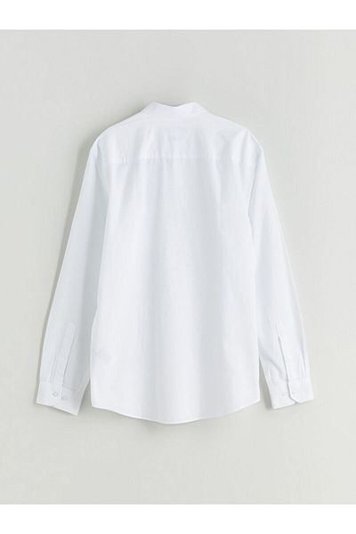 LC Waikiki Regular Fit Long Sleeve Poplin Men's Shirt