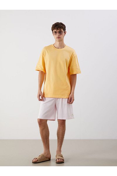 LC Waikiki Crew Neck Combed Cotton Men's T-Shirt
