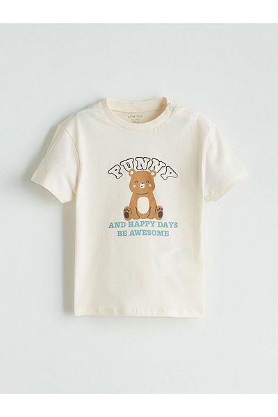 LC Waikiki Cute Bear Printed Baby Boy T-Shirt