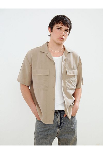 LC Waikiki Regular Fit Short Sleeve Men's Shirt