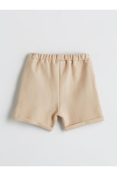 LC Waikiki Basic Baby Boy Shorts with Elastic Waist