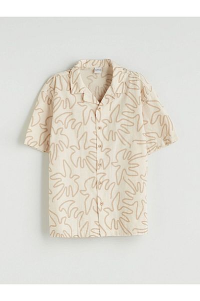 LC Waikiki Patterned Boy's Shirt