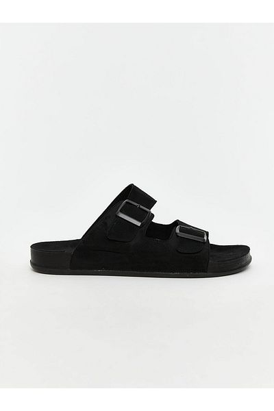 LC Waikiki Suede Look Men's Slippers