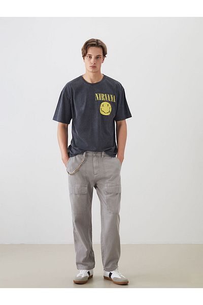LC Waikiki Crew Neck Nirvana Licensed Men's T-Shirt