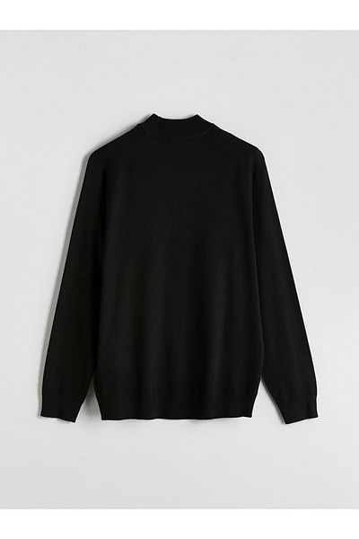 LC Waikiki Half Turtleneck Long Sleeve Men's Knitwear Sweater