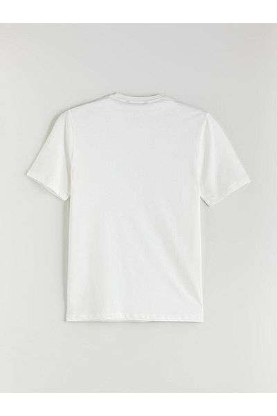 LC Waikiki Crew Neck Printed Combed Cotton Men's T-Shirt
