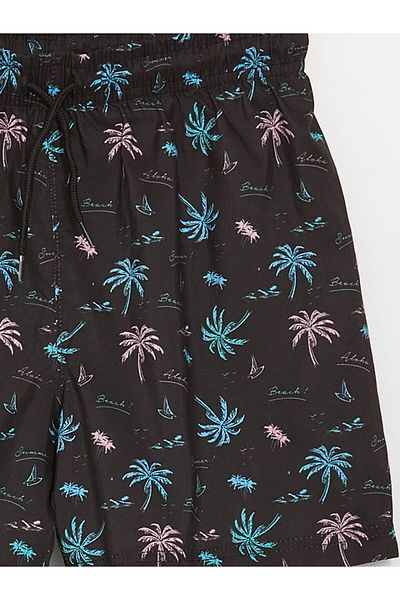 LC Waikiki Quick Dry Boys' Swim Shorts with Elastic Waist