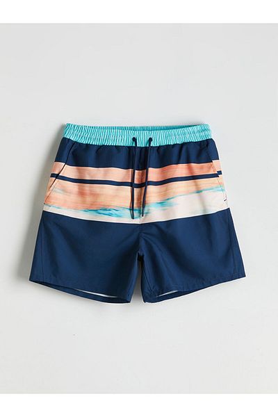 LC Waikiki Short Length Patterned Men's Sea Shorts