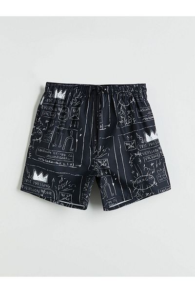 LC Waikiki Short Length Patterned Men's Sea Shorts