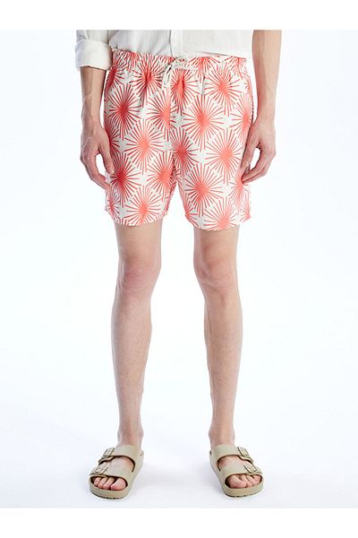 LC Waikiki LCW Short Length Patterned Men's Swim Shorts