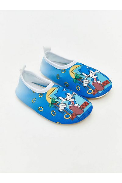 LC Waikiki Sonic Printed Boys' Sea Shoes