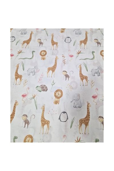 Sabaev 100% natural cotton textile material, width 240 cm, Savana model