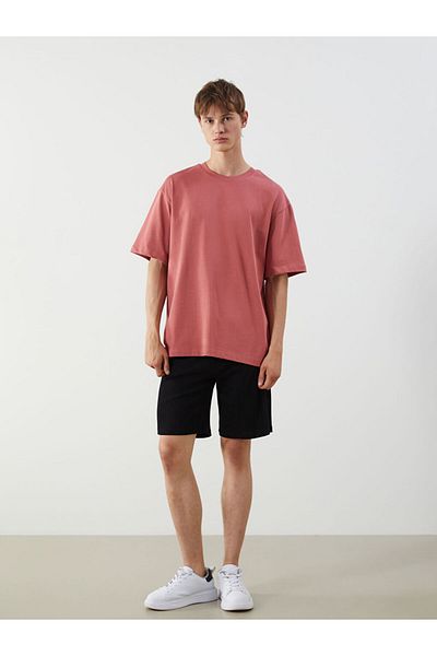 LC Waikiki Ανδρικό μπλουζάκι New Season Crew Neck Combed Cotton - S52693Z8
