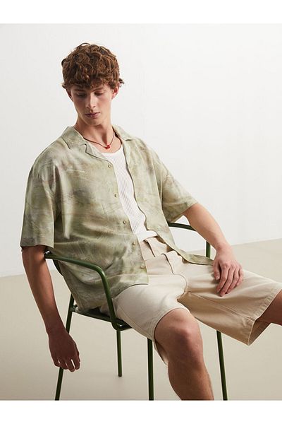 LC Waikiki Loose Fit Short Sleeve Men's Shirt