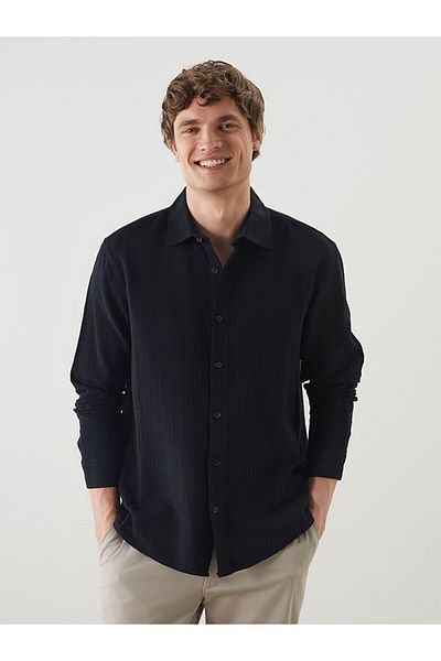 LC Waikiki Comfortable Fit Long Sleeve Men's Shirt