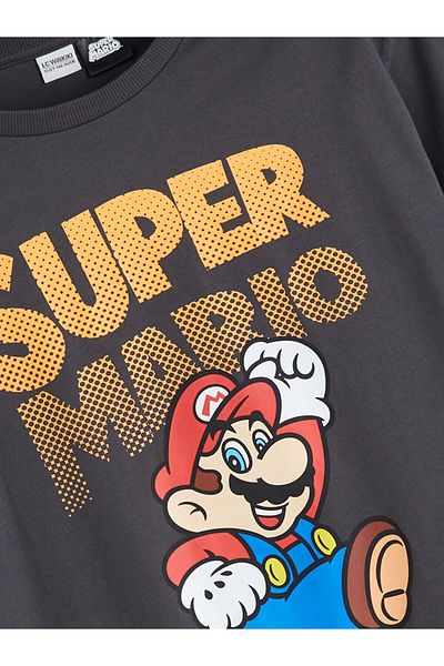LC Waikiki New Season Crew Neck Super Mario Printed Men's T-Shirt - S5Hb36Z4