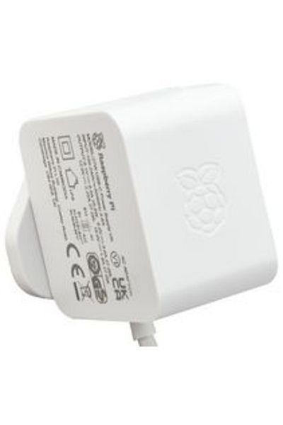 ROBOFUN Power Supply, USB-C, 5.1 V, 5 A, White, EU Plug