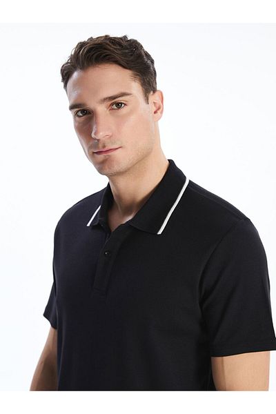 LC Waikiki Polo Neck Combed Cotton Men's T-Shirt