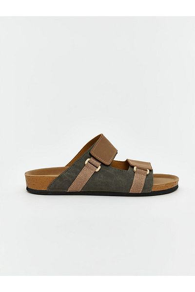 LC Waikiki Double Banded Velcro Men's Slippers