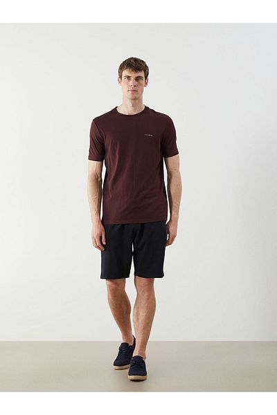 LC Waikiki Crew Neck Printed Combed Cotton Men's T-Shirt
