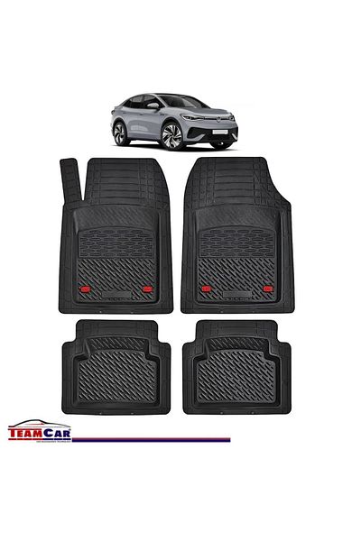 TEAMCAR ® Car Mats Tray Type Compatible With Volkswagen Id.5 E25 Electric Suv Coupé (2021–2025)