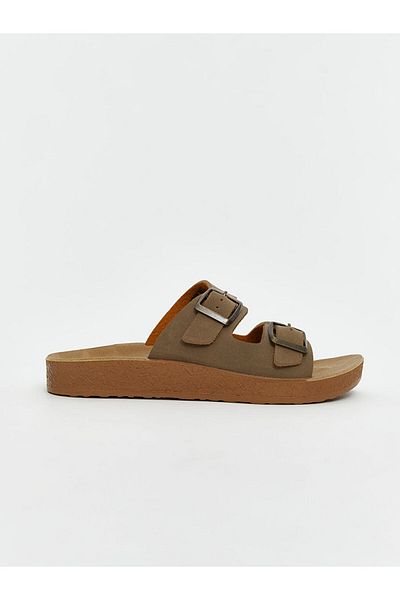 LC Waikiki Suede Look Boys' Slippers