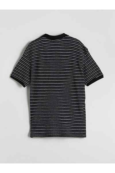 LC Waikiki Νέα σεζόν Polo Collar Striped Ανδρικό Tisort - S5J163Z8