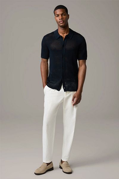 STRELLSON TRICOU 11 ANDER-P - STRELLSON - M, ALBASTRU
