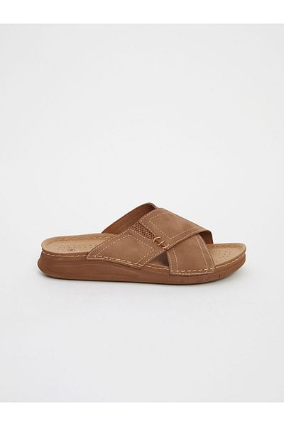 LC Waikiki Suede Look Men's Slippers