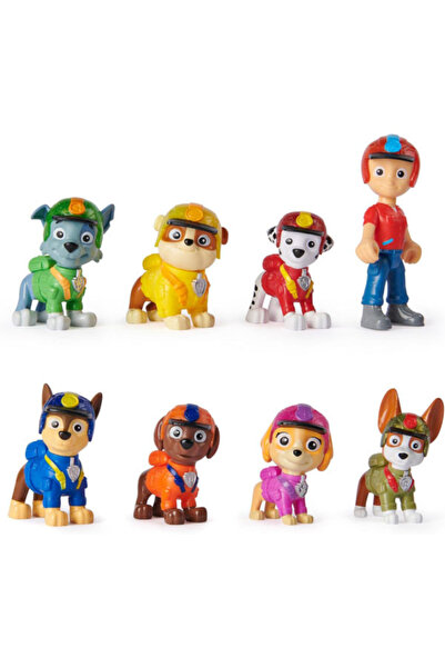 Spin Masters Set 8 figurine Paw Patrol, Jungle Pups
