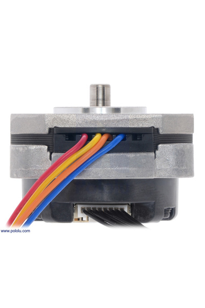 Sanyo Pancake Stepper Motor with Encoder: Bipolar, 200 Steps/Rev, 42×24.5mm, 3.5V, 1 A/Phase, 4000 CPR