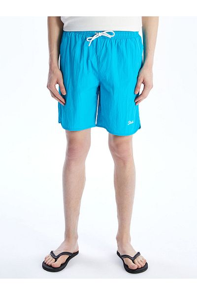 LC Waikiki Lcw Knee Length Printed Men's Swim Shorts Fast Fashion