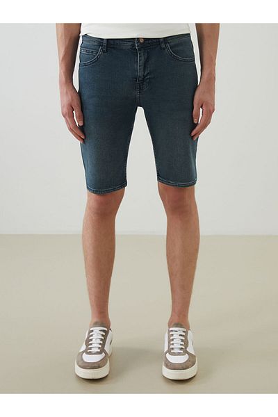 LC Waikiki Men's Super Skinny Fit Jeans Shorts