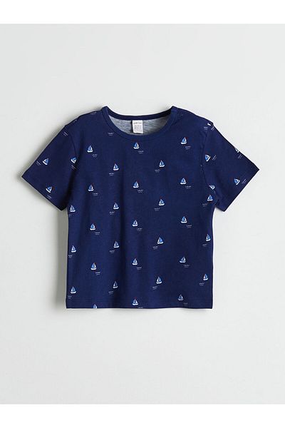 LC Waikiki Printed Baby Boy T-Shirt and Shorts 2-Pack