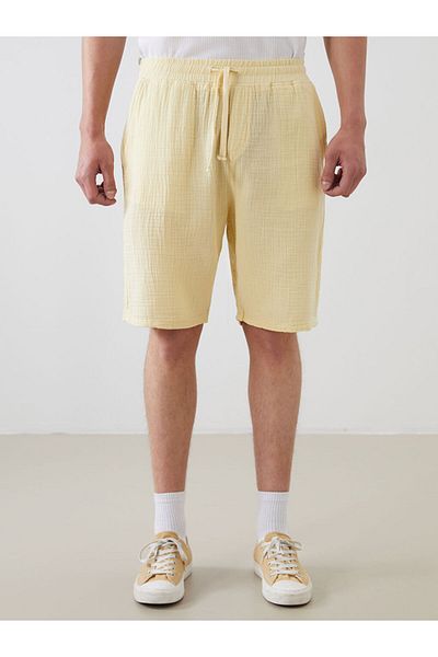 LC Waikiki Comfortable Fit Men's Muslin Shorts