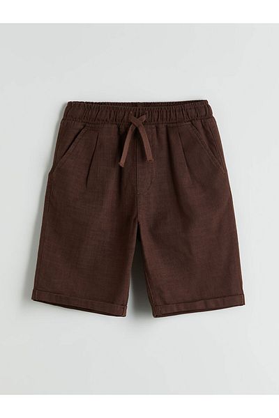 LC Waikiki New Season Elastic Waist Boy's Shorts - S5Qm21Z4