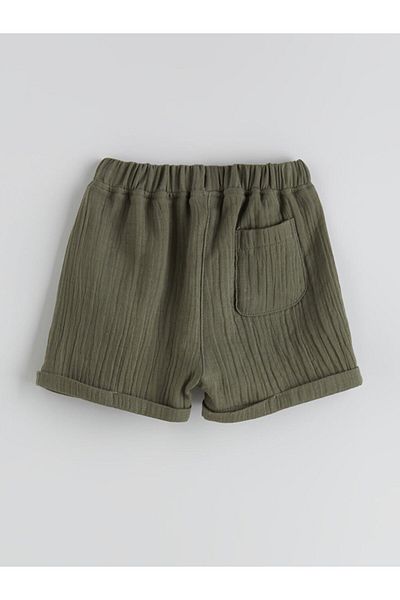 LC Waikiki Basic Baby Boy Shorts with Elastic Waist