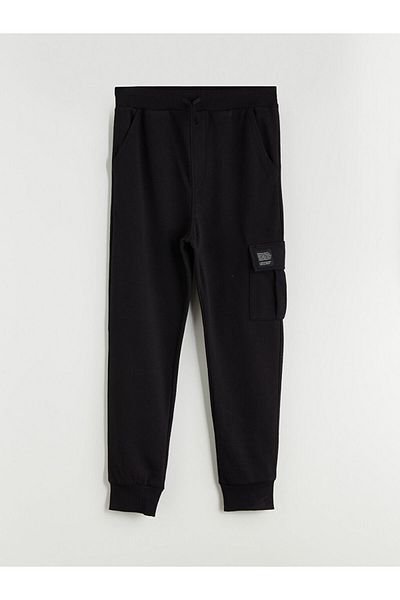 LC Waikiki Pantaloni de sport Jogger pentru băieți cu talie elastică