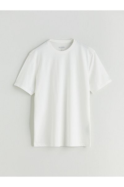 LC Waikiki Ανδρικό T-Shirt από βαμβακερό χτενισμένο λαιμό