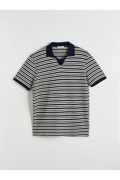 LC Waikiki Polo Neck Striped Men's T-Shirt