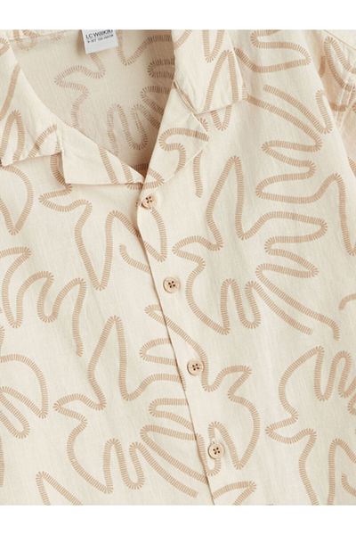 LC Waikiki Patterned Boy's Shirt
