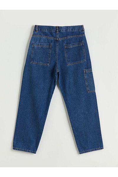 LC Waikiki Loose Fit Boy's Cargo Jean Trousers