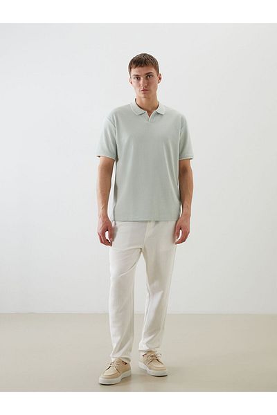 LC Waikiki Polo Neck Short Sleeve Basic Men's T-Shirt