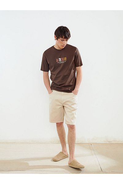 LC Waikiki Comfortable Fit Gabardine Men's Shorts