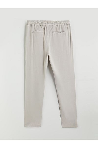 LC Waikiki Standard Pattern Linen Blended Men's Trousers