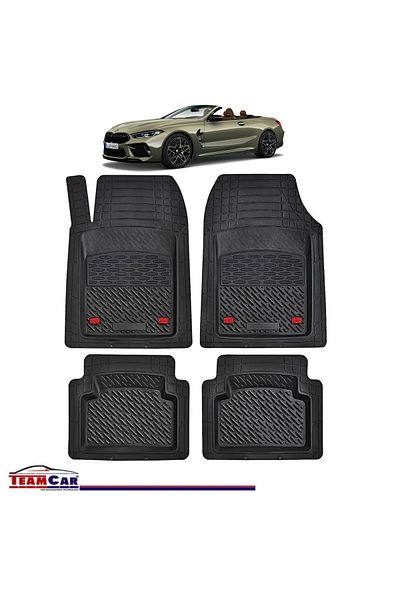 TEAMCAR ® Car Mats Tray Type Compatible with BMW 8 Series G14 Convertible (2018–2025)
