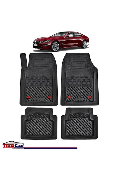 TEAMCAR ® Car Mats Tray Type Compatible with BMW 8 Series G16 Gran Coupé (2019–2025)