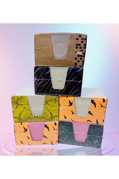 izmir yazici servis Cube Block Set of 3 8X8 Cm. 500 Sheets